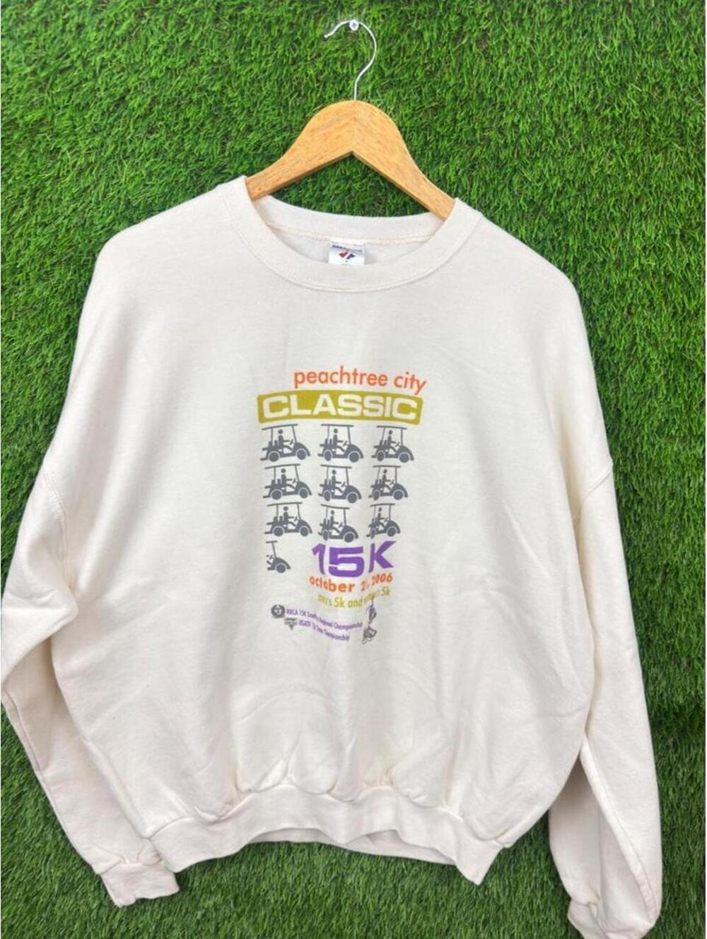 Vintage 2006 Peachtree City Classic 15K crewneck sweatshirt